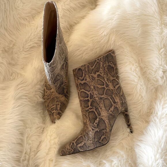 Snake print booties - Picture 2 of 2
